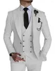 Costumes pour hommes Costume trois pièces sophistiqué pour hommes - Parfait pour les mariages et les occasions spéciales Trajes Elegante Para Hombres De Hombre