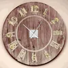 Wall Clocks 5 Sets Clock Number Plate Decoration Arabic Felt Kit Reloj Pared Digital Self Made