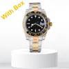 MENS Titta på AAA Quality Designer Watches 2813 Mechanical 40mm With Box rostfritt stål Vattentät 50m meter Casual lyxiga armbandsur DHGATES