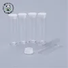 Boxes 200pcs Clear Tube Plastic Bead Containers with Lid for Jewelry Packaging 55mm 74mm 76mm