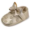 Eerste wandelaars herfst lente mode baby schoenen mooie wandelaar pu zacht bodem glanzende pailletten love girl prinses 0-18m