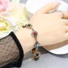 Braccialetti di collegamento SUNSPICE Bracciale vintage color oro argento antico per donna Gioielli con strass etnici Polso da matrimonio tradizionale turco