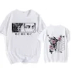 T-shirts de anime da camisetas de anime Ataque da temporada final na camiseta de titan masculino kawaii topns titãs ataques tees gráficos harajuku tshirt masculino 230519