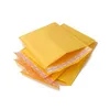 Worki pocztowe 100 szt. Żółta bąbelka mailery złota karta papierowa torba na kopertę dowód nowy ekspres