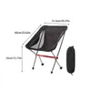 Camp Furniture Outdoor Folding Chair Portable Camping Travel Chairs With Bag Home Office Seat Beach Picnic Foldable Backrest Tools