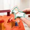 Bloks Bebek oyuncakları Montessori Yürümeye başlayan çocuk için eğitim eğitimi renk sıralama oyuncak geometrik kutu duyusal yaratıcı montaj 230520