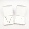 Boxes 50 set Jewelry Displays Paper Boxes for Pendant/Earring/Necklace Carrying Cases Wedding Jewelry Set Gift Packing Box 6*6*1cm