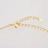 Necklaces ANDYWEN 925 Sterling Silver Gold Ovals Charm Zircon CZ Choker Chain Necklace 35 Plus 5cm Extend 2021 Party Luxury Jewelry