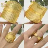 Bangle ANIID Luxury Dubai Golden Cuff Bracelet Female Big Gold Plated Bangles For Women Bracelets Fashion Hawaiian Jewelry Adornment