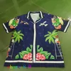 Heren Trainingspakken Dunne Stof SURF CLUB CASABLANCA Shorts Shirt Set Mannen Vrouwen Hawaii Strand Kust Vakantie Kort Pak 230520