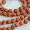 Halsband 108 Rudraksha pärla halsband mala pärlor halsband bodhi halsband rudraksha armband shiva tårar tofs halsband bön mala pärla