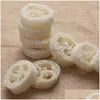 Cleaning Brushes Natural Loofah Slices Handmade Diy Soap Tools Cleaner Sponge Scrubber Facial Holder Drop Delivery Home Garden House Dha3D