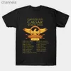 Mäns T-shirts Gaius Julius Caesar World Tour Ancient Rom Empire T-shirt. Sommarbomull O-hals Kort ärm Mens T-shirt Ny S-3XL