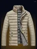 Мужские падения высокого качества 2023 Мужчины теплые куртки Slim Winter Cotten Cothle Chold Menswear Outear.