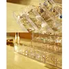 Boxen Acryl Transparent Schmuck Aufbewahrungsbox Ohrringe Ringe Halskette Großer Platz Schmuck Organizer Fall Display Store Dekor Geschenke