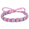 Bracelet d'amitié bohème Bracelets tissés colorés Accessoires de mode de vacances pour femmes