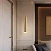 Hanger lampen biewalk modern koper goud klein kroonluchter huis keuken restaurant licht luxe slaapkamer een enkele kop lange lijn