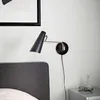 Muurlamp Modern verstelbaar licht Noordse huisdecoratie LED LED LADING VOOR SLAAPKAMER/STUDIE Woonkamer lange arm