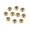 Polish 50 stuks 8mm roestvrij staal inzet rubberen stop positionering spacer kralen voor armband ketting DIY ambachten maken van sieraden