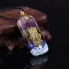 Colares Orgonite Colar Hamsa Fatima Mão Pingente Colar Energia Orgonite Pingente Para Mulheres Homens Jóias