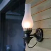 ウォールランプ灯油ランプビンテージガラススコンセ照明器具工業用装飾バーベッドルームベッドサイドバスルームホーム照明