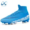 Veiligheidsschoenen Ultralichte voetbalschoenen Mannen Outdoor FG/TF Boys voetbal enkels laarzen niet-slip voetbalschoenen Sneakers sportschoenen unisex 230519