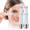 Appareil de massage électrique pour le visage Appareil de massage pour les yeux chauffé par vibration pour les cernes Poches Élimination de la fatigue oculaire Rides Eye Care Pen