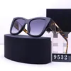 S Damen-Sonnenbrille, Polaroid-Linse, Designer-Schatten, Buchstabe, Herrenbrille, Senior-Brille für Damen, Brillengestell, Vintage-Sonnenbrille aus Metall mit Box