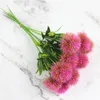 26cm ipek karahindiba çiçekler buketler dekoratif yapay çiçekler parti için yeşili yeşil dekoratif plastik sahte çiçek lt460