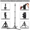 Wig Stand Wig Stands Adjustable Long Tripod Stand Holder Mannequin Head Tripod Hairdressing Training Head stand Hair Tools Accessories 230519