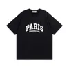 High Edition Paris Luxury Brand Paris City Limited Печать с коротким рукавом футболка с короткими рукавами