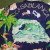 Heren Trainingspakken Dunne Stof SURF CLUB CASABLANCA Shorts Shirt Set Mannen Vrouwen Hawaii Strand Kust Vakantie Kort Pak 230520