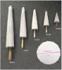 Top Ombrelli di carta per matrimoni Ombrelloni fatti a mano Mini ombrello artigianale cinese semplice per ornamenti appesi Diametro: 20-30-40-60 cm