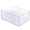 Boxes Acrylic Transparent Jewellery Storage Box Earrings Rings Necklace Large Space Jewellery Organiser Case Display Store Decor Gifts