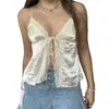 Zbiorniki damskie Camis Xingqing Summer Lace Camisole Top