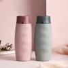 Tumblers Outdoor Sports Collapsible Silicone Water Bottle 600ml Portable Kids Drink Kettle Tour Folding Drinking With Lid 230520