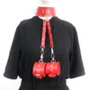 Colliers Nouveaux colliers Goth Goth Goth Red Faux Collier en cuir SEXE SEXY