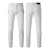 Hommes Designer Denim Jeans violets pour hommes femmes homme pantalon en denim trou maigre lavage bleu sergé sergé amateurs de hip hop pantalons minces décontractés surdimensionnés femmes homme vêtements