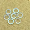 Rings Wholesale Natural Stone Ring Couples High Quality Round Stone Ring Male Lady Wedding Ring Female Male 6mm17#18#20#