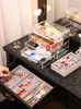 Boxes Clear Plastic Jewelry Bead Storage Box Acrylic Organizer Jewelry Boxes Case Earrings Display Bracelets Rings Necklace Box Drawer