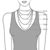 Halsband Anpassade typskylt halsband Anpassad 3D -dubbla hängsmycken Personlig bokstav med guld Figaro -kedja för kvinnliga halsband