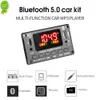 Новый беспроводной Bluetooth 5.0 12V Car Kit mp3 WMA WAV FLAC APE модуль модуль Decoder Audio Module USB TF CAR Запись FM Radio