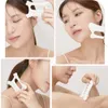 Face Massager Gua Sha Tools Face Massagers Ceramic Gua Sha Scraper Brädet för ansiktslyft Slimmer Skin åtdragning av spa -massageverktyg 230519