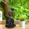 Nouveauté Articles Cernunnos Cornu Animal Dieu Sculpture Résine Paysage Underworld Figurine Statue Home Office Boutique Décoration Ornement G230520