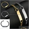 BUFF Design exclusivo mensal de aço inoxidável pulseira requintada de ouro preto cor preto de cachorro Baga