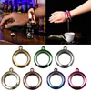 Hip Flasks Colour flagon Funnel Bangle Jug 3 5oz Whiskey Flask Alcohol Bracelet Stainless Steel Camping Flagons Drinkware Supply 230520