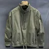 Vestes de chasse hommes printemps mince militaire vert veste tactique Trench Camping vol pilote manteaux bombardier armée coton Parka vêtements