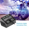 Car New Kebidumei Digital Engine Tach Hour Meter Impermeabile Contagiri Indicatore motore RPM Display LCD per Moto Marine Motosega Bike Boat