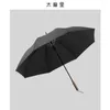 Paraplu's zakenmensen paraplu mode grote lange handgreep winddichte hoogwaardige automatische regen vrouwen parapluie uitrusting bs50ys