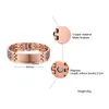 Bracelets Mens Copper Health Healing Therapy Thérapie Bracelet de bracelet 8,3 pouces pour l'arthrite Free Adjustable Tool